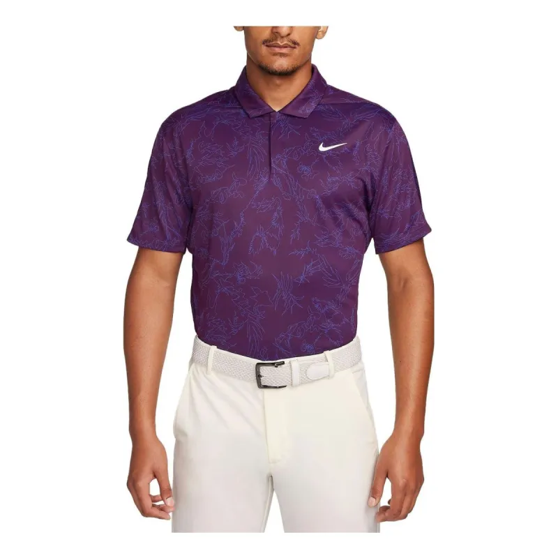 Nike Dri-FIT Tiger Woods ADV Golf Polo Shirt 'Purple' DX6092-610 sold by KicksCrew