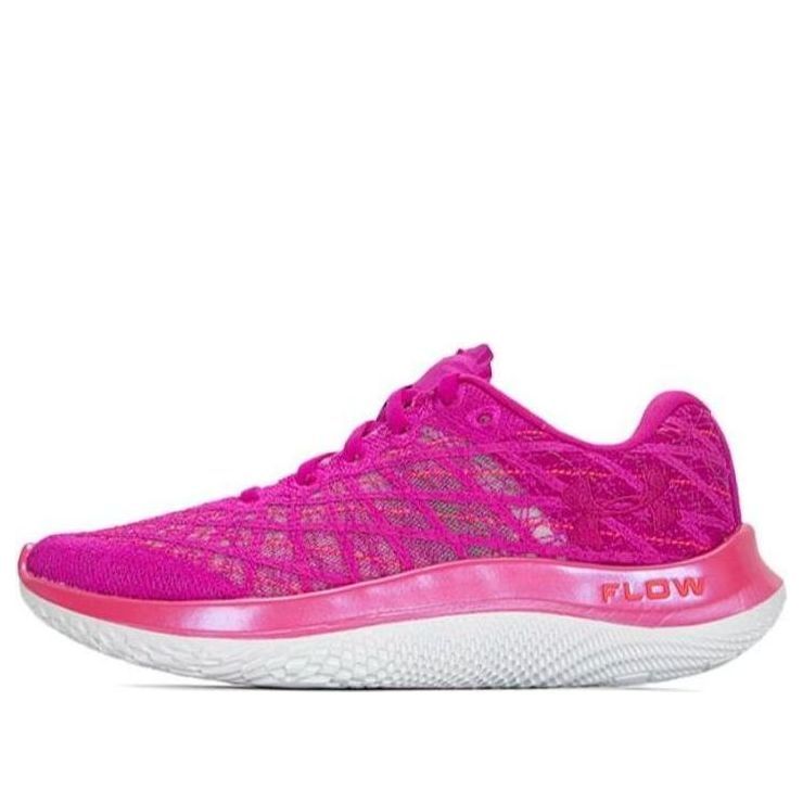 (WMNS) Under Armour FLOW Velociti Wind Running Shoes 'Pink' 3025222-500 sold by KicksCrew