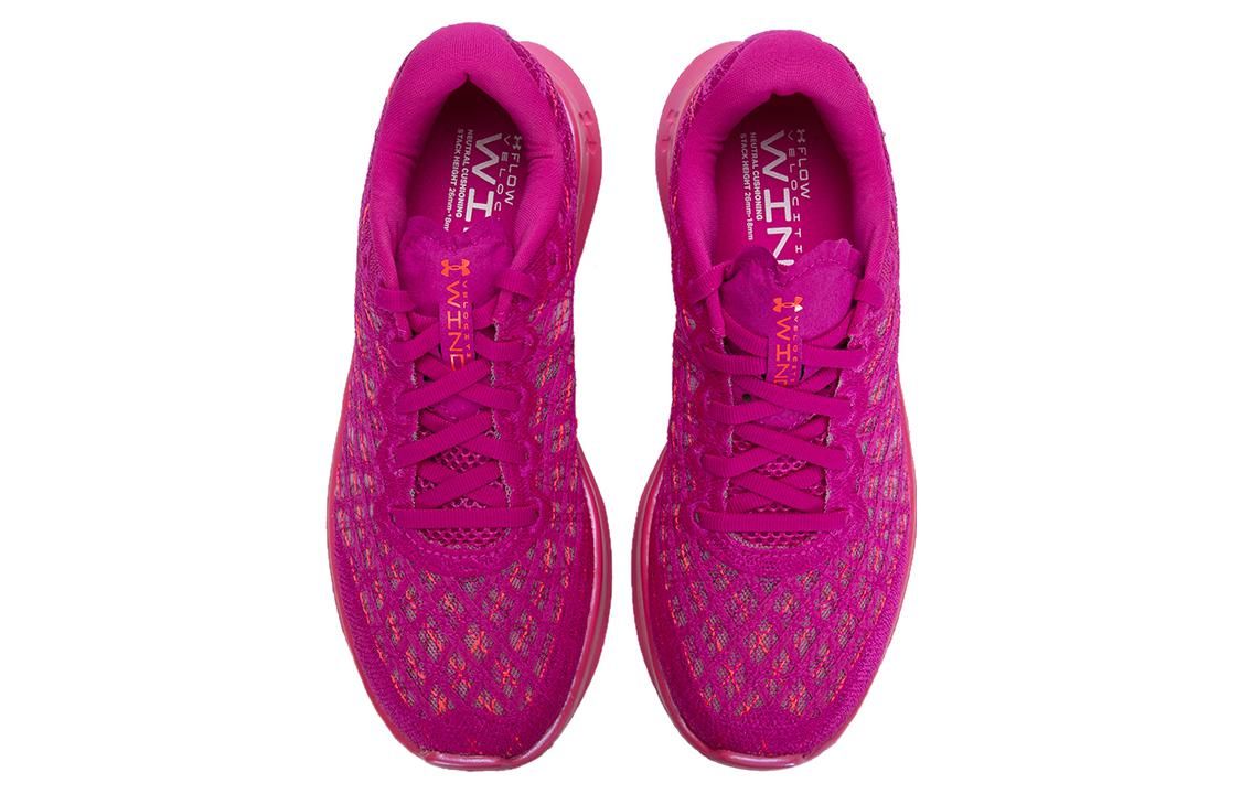 (WMNS) Under Armour FLOW Velociti Wind Running Shoes 'Pink' 3025222-500 sold by KicksCrew product image thumbnail 5