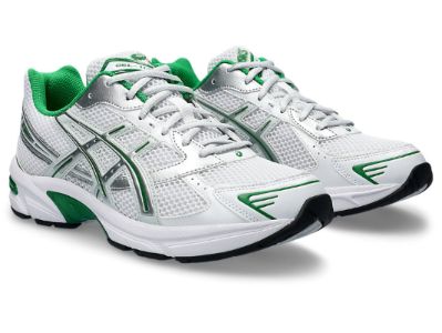 Asics Gel-1130 'White Silver Green' 1201A910-100 sold by KicksCrew