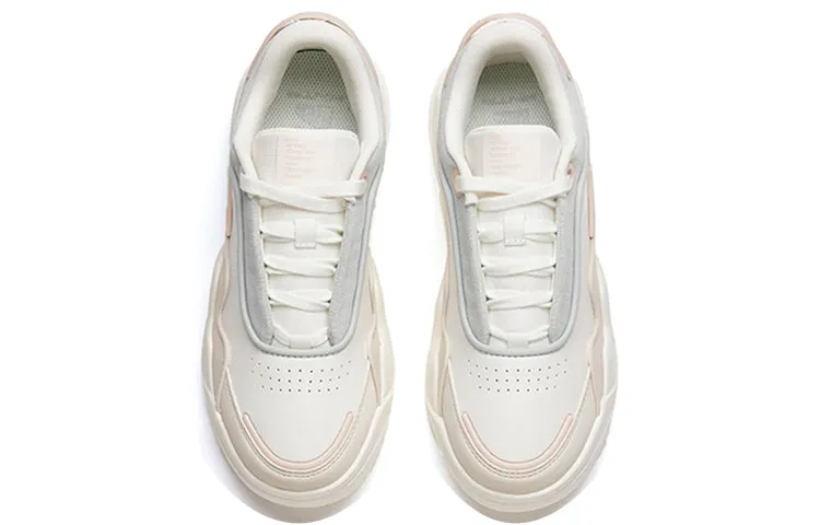 (WMNS) ANTA Life Series Sneakers Platform 'White Beige Grey' 922228093-1 sold by KicksCrew product image thumbnail 4