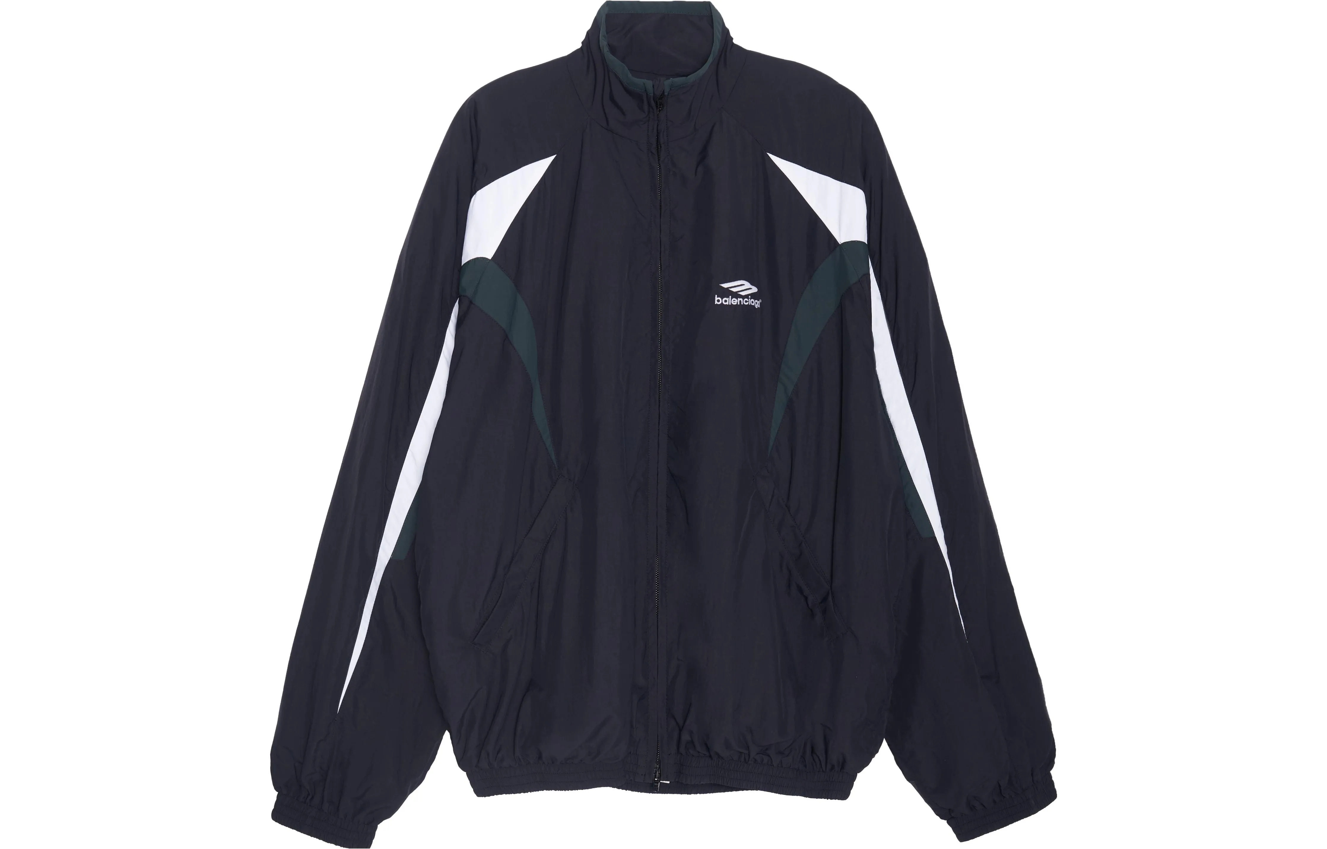 Balenciaga 3B Sports Icon Tracksuit Jacket 'Black White' 725276TNO791000 sold by KicksCrew product image thumbnail 2