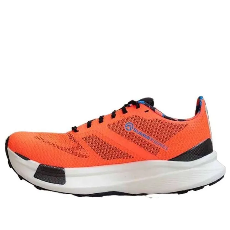 THE NORTH FACE Vertic Pro Athlete Mens Trail Running Shoes 'Solar Coral Optic Blue' 819B-OIG sold by KicksCrew