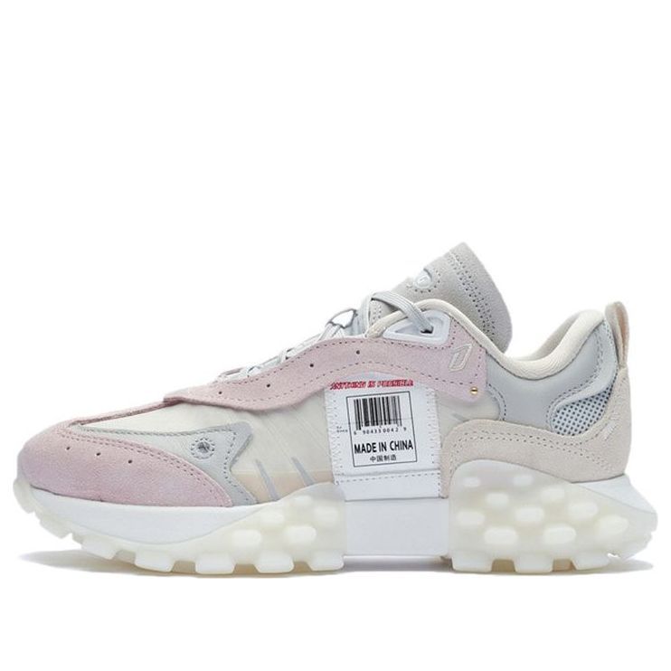 (WMNS) Li-Ning Overload 'Grey Pink' ARYR026-8 sold by KicksCrew