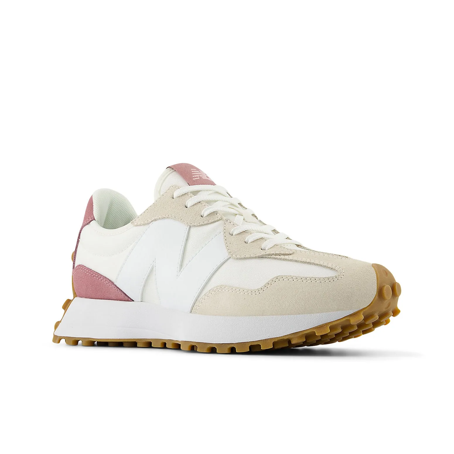 (WMNS) New Balance 327 Shoes 'White Pink' WS327FSR sold by KicksCrew product image thumbnail 3
