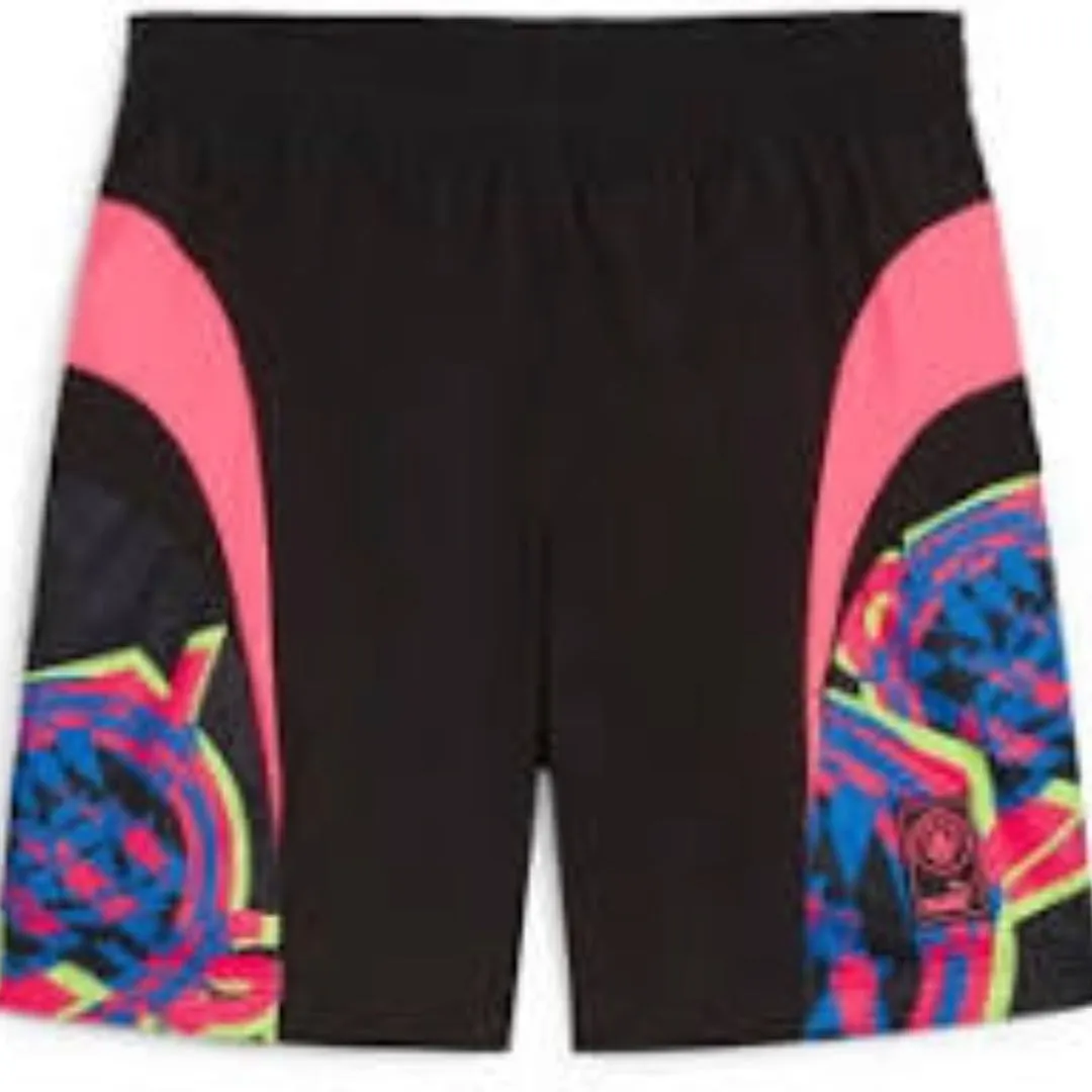 PUMA Manchester City FtblNrgy Woven Short 'Black Multi-Color' 774403-16 sold by KicksCrew