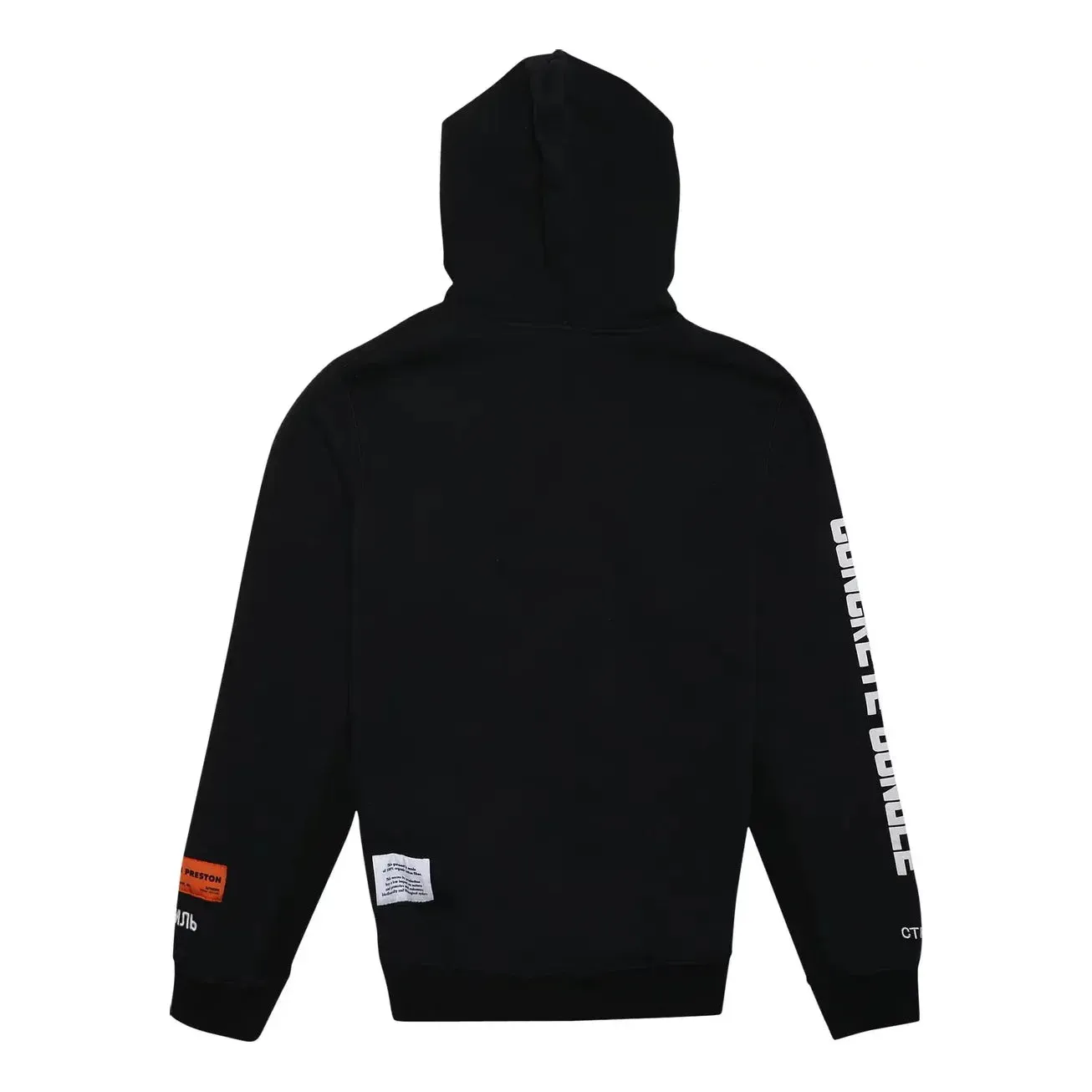HERON PRESTON Heron Colors Hoodie 'Black' HMBB007S208960211088 sold by KicksCrew product image thumbnail 2