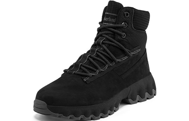 Timberland Greenstride Edge Waterproof Wide Fit Boots 'Black Nubuck' A2KT4W sold by KicksCrew product image thumbnail 3