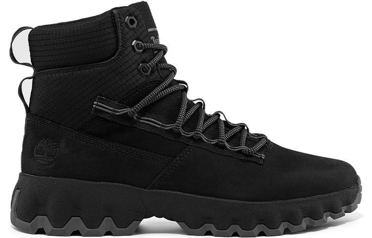 Timberland Greenstride Edge Waterproof Wide Fit Boots 'Black Nubuck' A2KT4W sold by KicksCrew product image thumbnail 2