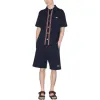 Gucci Cotton Jersey Polo Shirt 'Navy blue' 742380-XJGKU-4215 sold by KicksCrew