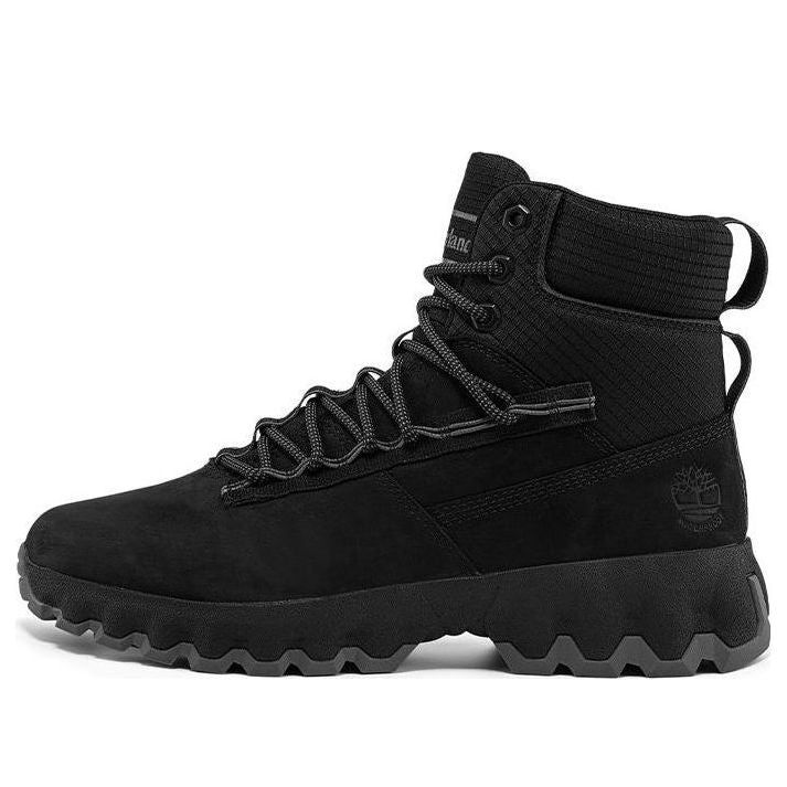 Timberland Greenstride Edge Waterproof Wide Fit Boots 'Black Nubuck' A2KT4W sold by KicksCrew
