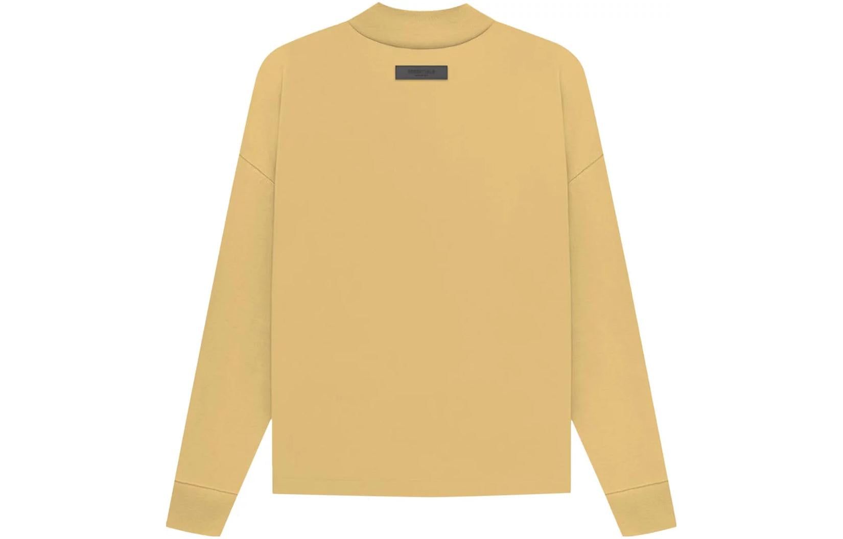 Fear of God Essentials SS23 Long Sleeve Logo Tee 'Light Tuscan' 125BT222012F sold by KicksCrew product image thumbnail 2