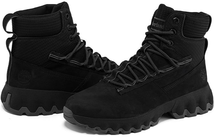 Timberland Greenstride Edge Waterproof Wide Fit Boots 'Black Nubuck' A2KT4W sold by KicksCrew product image thumbnail 5