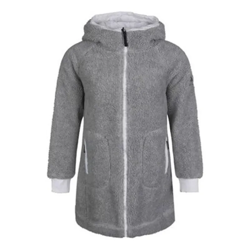 (WMNS) adidas Reversible Sherpa Jacket 'Grey' GI7955 sold by KicksCrew