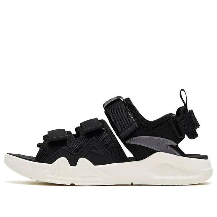 (WMNS) ANTA Life Series Sandals 'White Black' 922326962-2 sold by KicksCrew