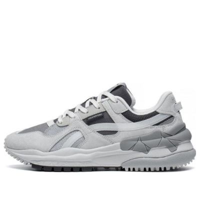 (WMNS) Li-Ning ChengFeng Sport Sneakers 'Grey Black' AGCT172-3 sold by KicksCrew