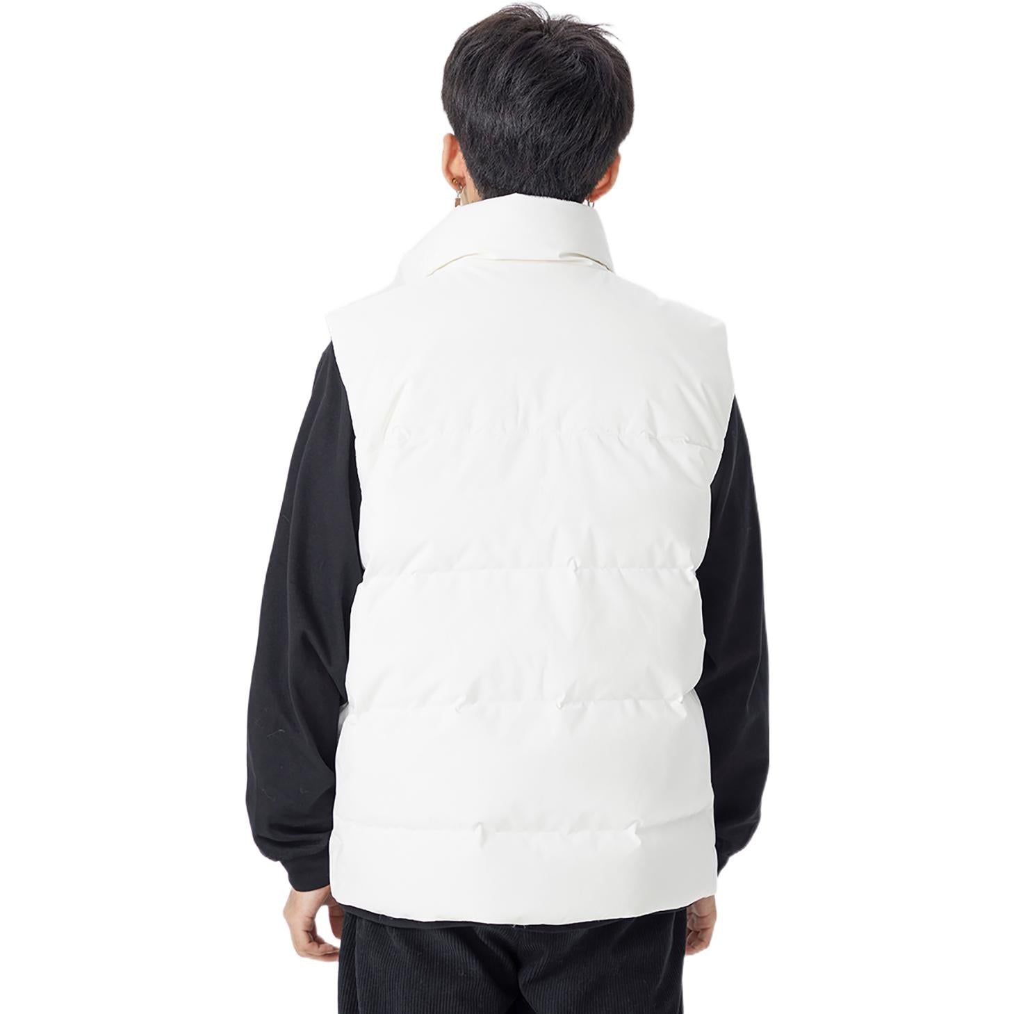 New Balance Pocket Puffer Vest 'White' AMV24360-CIC sold by KicksCrew product image thumbnail 5