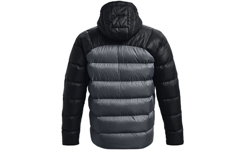 Under Armour Down Puffer Jacket 'Black Grey' 1364903-001 sold by KicksCrew product image thumbnail 2