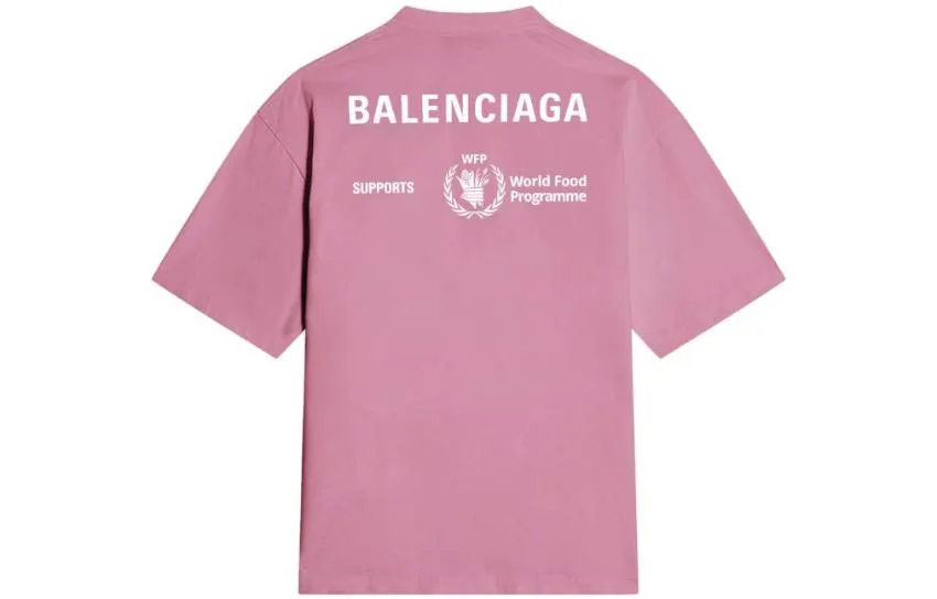 Balenciaga x WFP T-Shirt Medium Fit 'Pink' 612966THV845621 sold by KicksCrew product image thumbnail 2