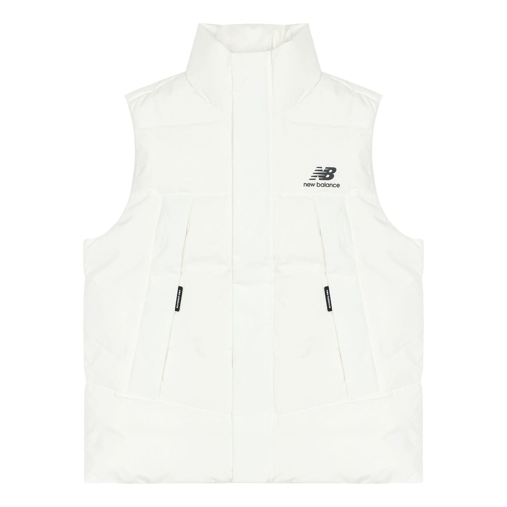 New Balance Pocket Puffer Vest 'White' AMV24360-CIC sold by KicksCrew