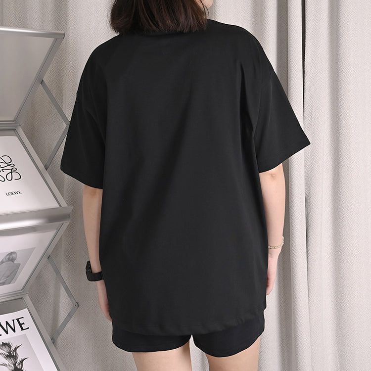 (WMNS) Converse Boards Co. Logo T-Shirt 'Black' 10025883-A02 sold by KicksCrew product image thumbnail 4