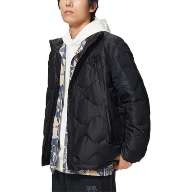 Li-Ning Fashion Trend Down Jacket 'Black' AYMS081-3 sold by KicksCrew product image thumbnail 4
