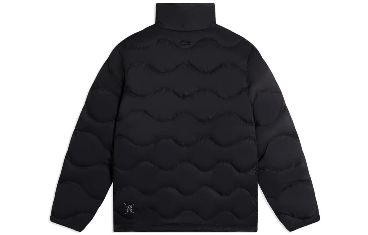 Li-Ning Fashion Trend Down Jacket 'Black' AYMS081-3 sold by KicksCrew product image thumbnail 2