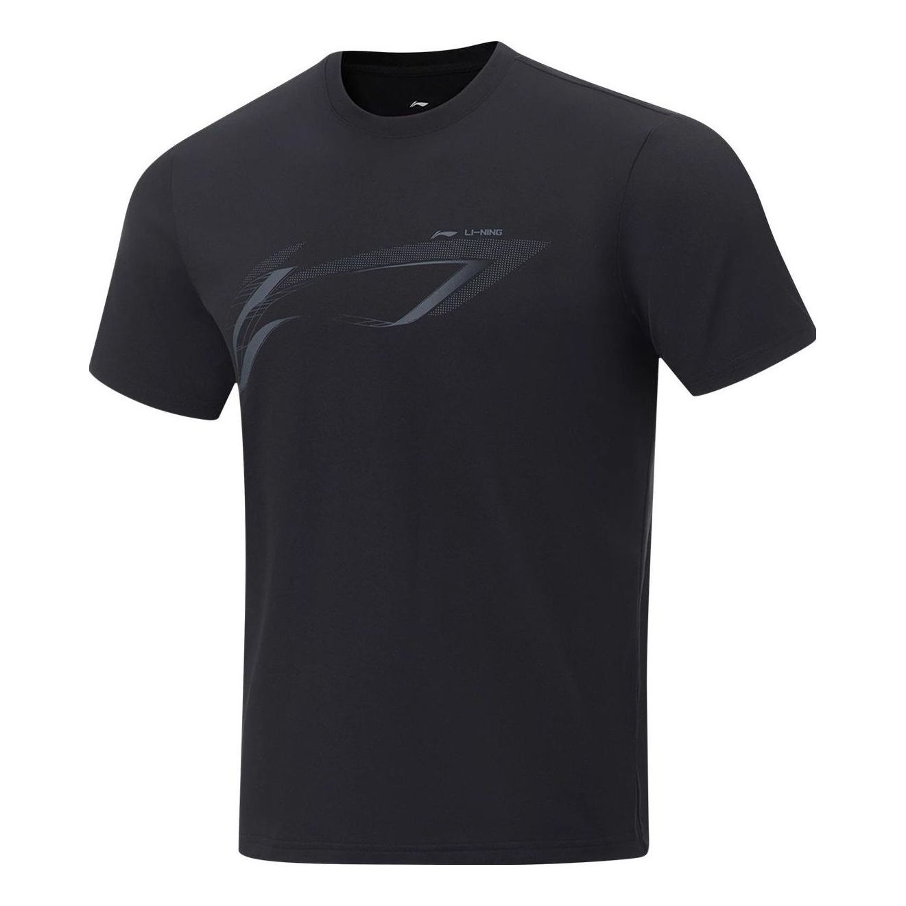 Li-Ning Fitness Series Sports T-shirt 'Black' ATST573-1 sold by KicksCrew