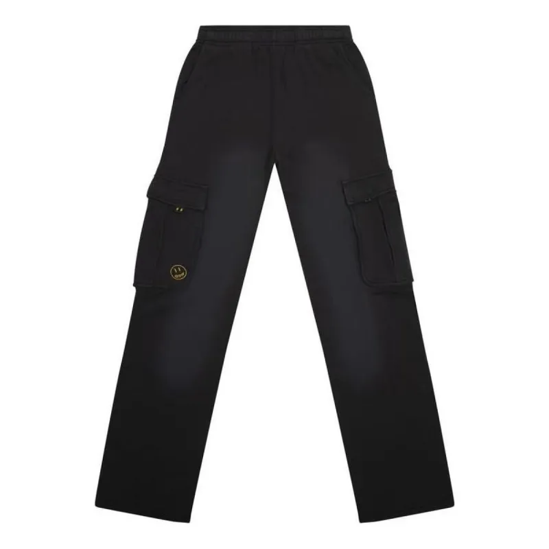 Drew House Oversized Cargo Sweatpant 'Fade Black' DR-FW22-107 sold by KicksCrew