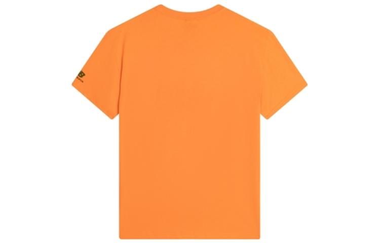 New Balance Logo Print Tee 'Orange Green' AMT22365-SKS sold by KicksCrew product image thumbnail 2