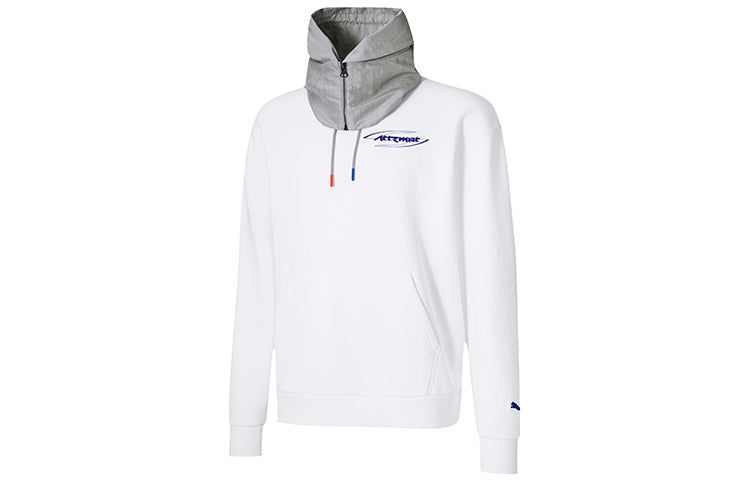 Puma x Attempt Hoodie 'White Grey' 598263-02 sold by KicksCrew product image thumbnail 4