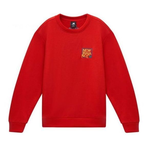 New Balance CNY Logo Sweatshirts 'Red' AMT11309-ENR sold by KicksCrew