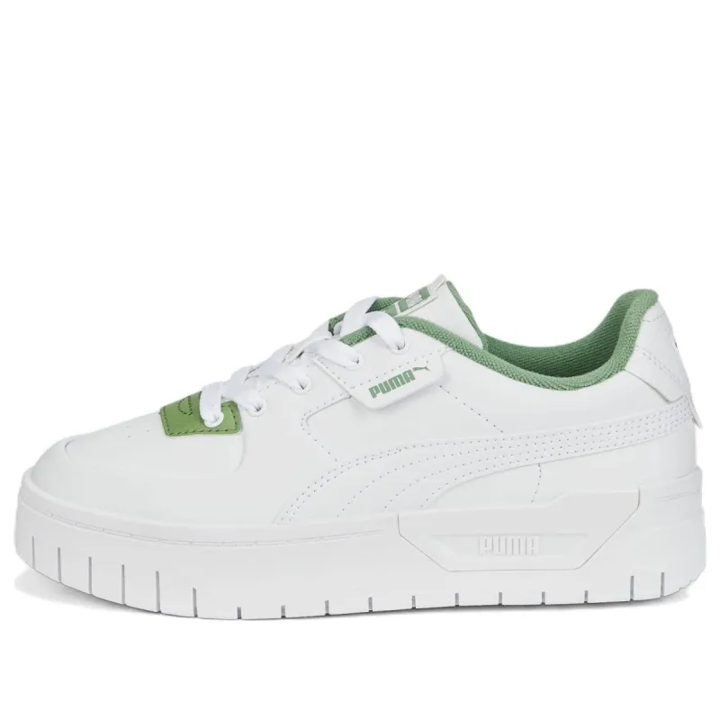 (WMNS) Puma Cali Dream Terry 'White Dusty Green' 388568-02 sold by KicksCrew