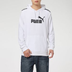 Puma Amplified Hoodie 'White Black' 588816-02 sold by KicksCrew