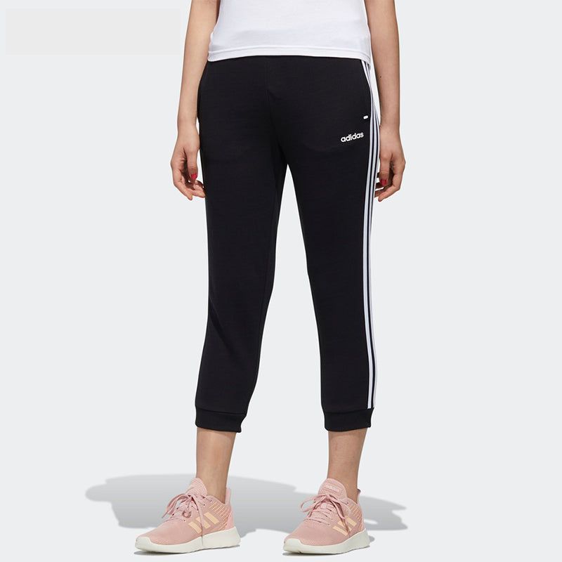 (WMNS) Adidas Neo Essentials 3-Stripes Pants 'Black' GJ7949 sold by KicksCrew product image thumbnail 3