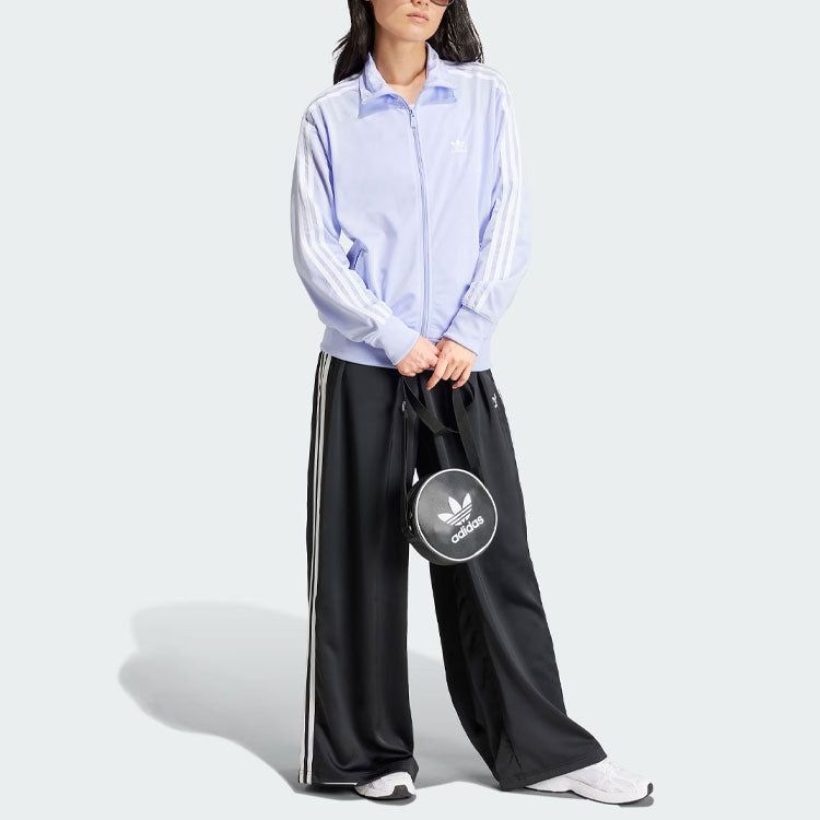 (WMNS) adidas originals Adicolor Classics Loose Firebird Track Top 'Purple' IP0613 sold by KicksCrew product image thumbnail 4