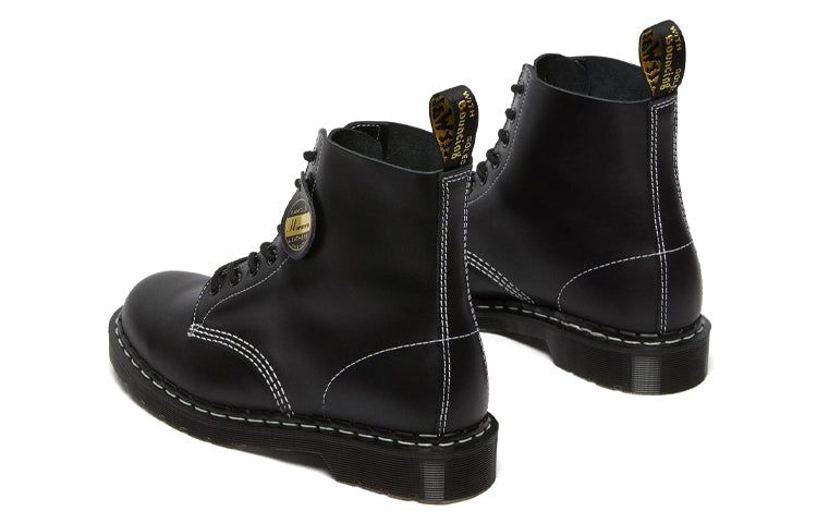 Dr.Martens 1460 Pascal Made in England Cavalier Leather Lace Up Boots 'Black Cavalier' 26713001 sold by KicksCrew product image thumbnail 5