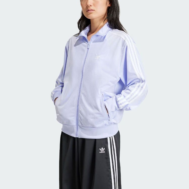 (WMNS) adidas originals Adicolor Classics Loose Firebird Track Top 'Purple' IP0613 sold by KicksCrew product image thumbnail 2
