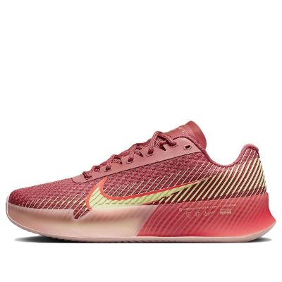 (WMNS) NikeCourt Air Zoom Vapor 11 'Red Yellow' DV2015-600 sold by KicksCrew