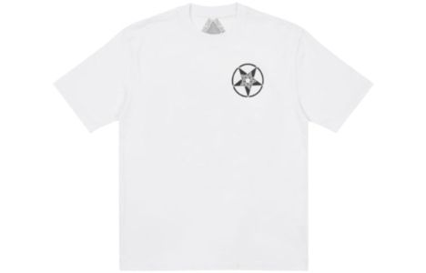 Palace FW21 Calm It Mosher Logo T-Shirt 'White' P21TS017 sold by KicksCrew