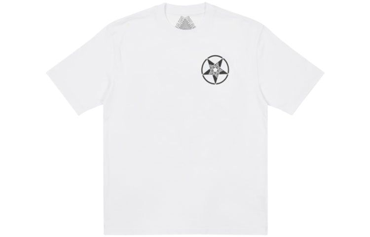 Palace FW21 Calm It Mosher Logo T-Shirt 'White' P21TS017 sold by KicksCrew product image thumbnail 2