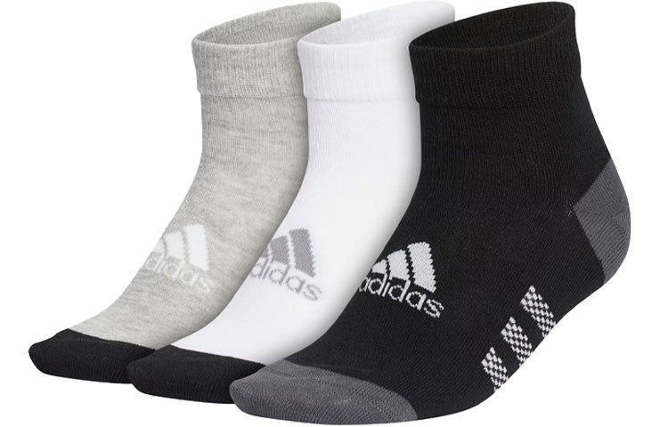 (PS) adidas Ankle Socks 3 Pairs 'Black' IB0338 sold by KicksCrew product image thumbnail 2