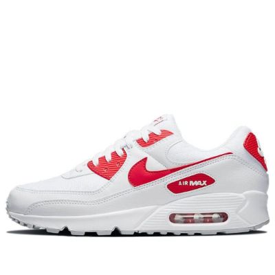 Nike Air Max 90 'White University Red' DX8966-100 sold by KicksCrew