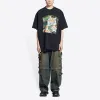 Balenciaga Year Of The Tiger FBI Revesible T-Shirt 'Navy' 681467TLVM54084 sold by KicksCrew