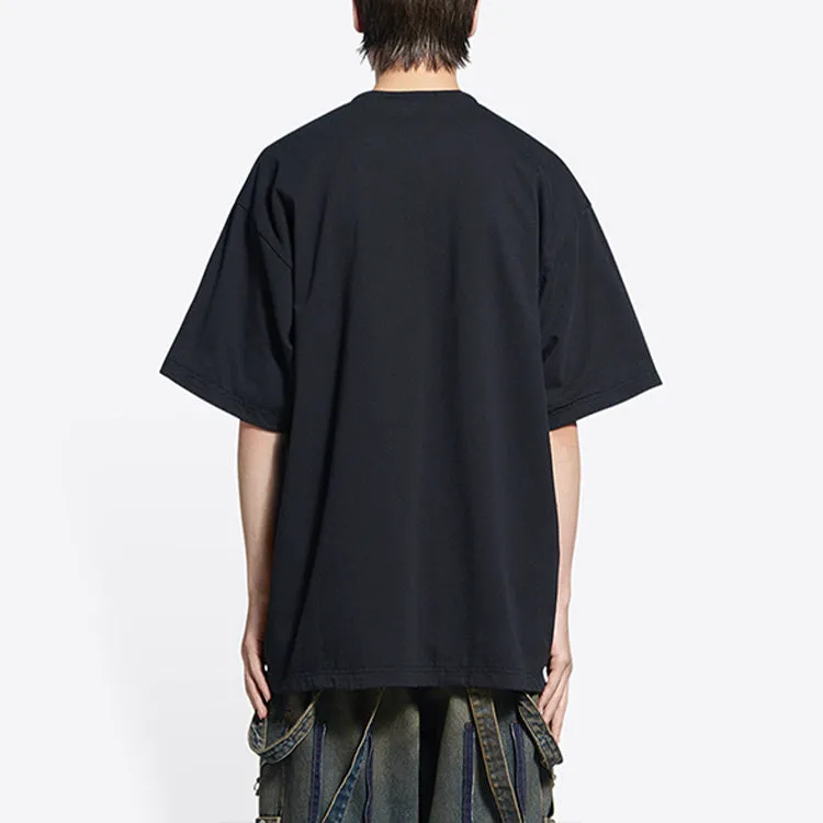 Balenciaga Year Of The Tiger FBI Revesible T-Shirt 'Navy' 681467TLVM54084 sold by KicksCrew product image thumbnail 5