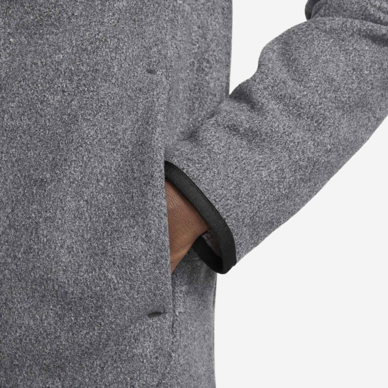 Nike Sportswear Tech Fleece Jacket 'Grey' DQ4801-010 sold by KicksCrew product image thumbnail 5