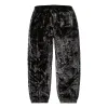 Supreme Crushed Velvet Track Pants 'Black' SUP-FW23-118 sold by KicksCrew