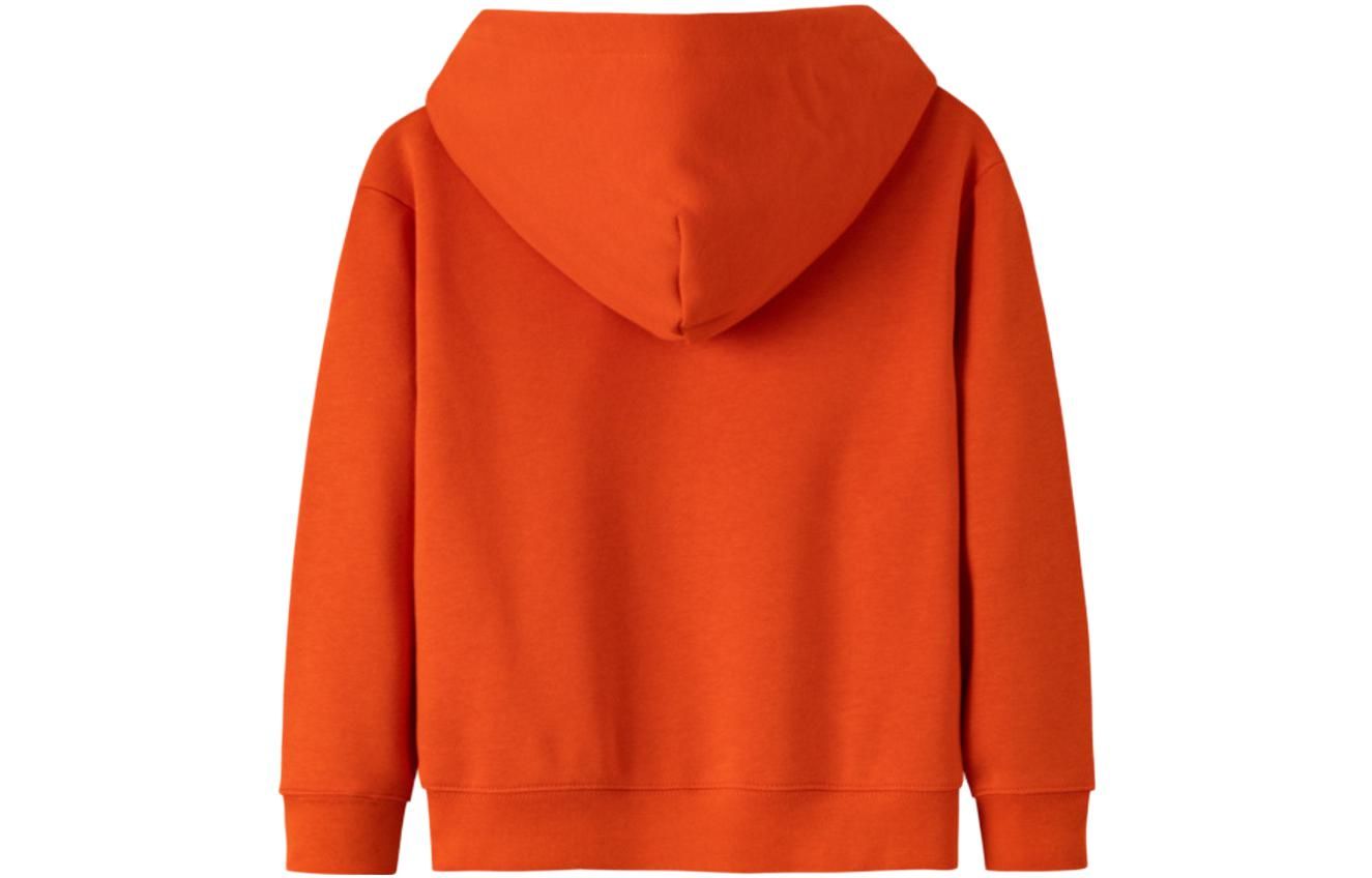 (GS) Air Jordan Official Authentic Velvet Sports Hoodie 'Orange' FJ5789-891 sold by KicksCrew product image thumbnail 3