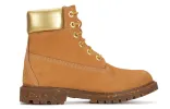 (WMNS) Timberland Heritage 6 Inch Waterproof Boots 'Wheat Nubuck with Gold' A5RS8231 sold by KicksCrew