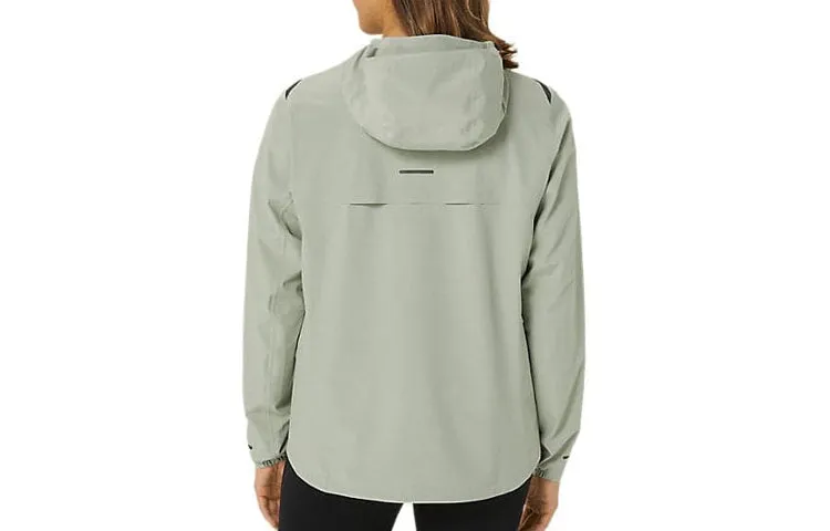 (WMNS) ASICS Accelerate Waterproof 2.0 Jacket 'Olive Grey' 2012C219-303 sold by KicksCrew product image thumbnail 2